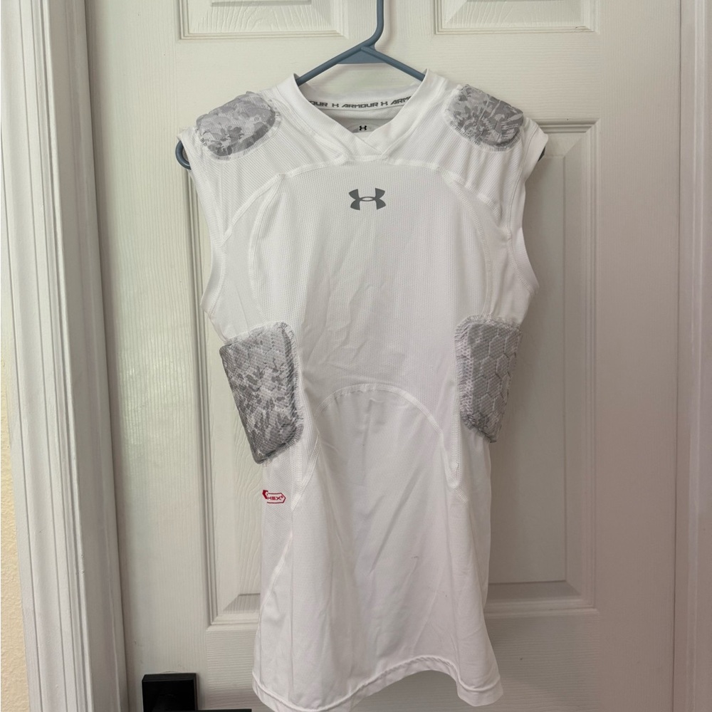 Under Armour White Pads for Football